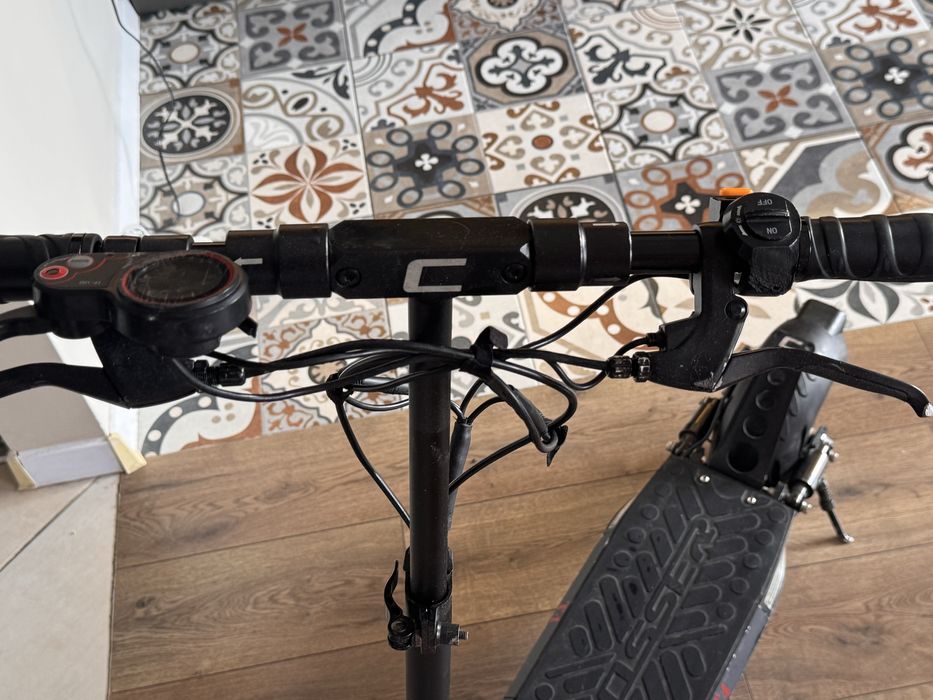 Самокат  Crosser T4 с апгрейднутой батареей