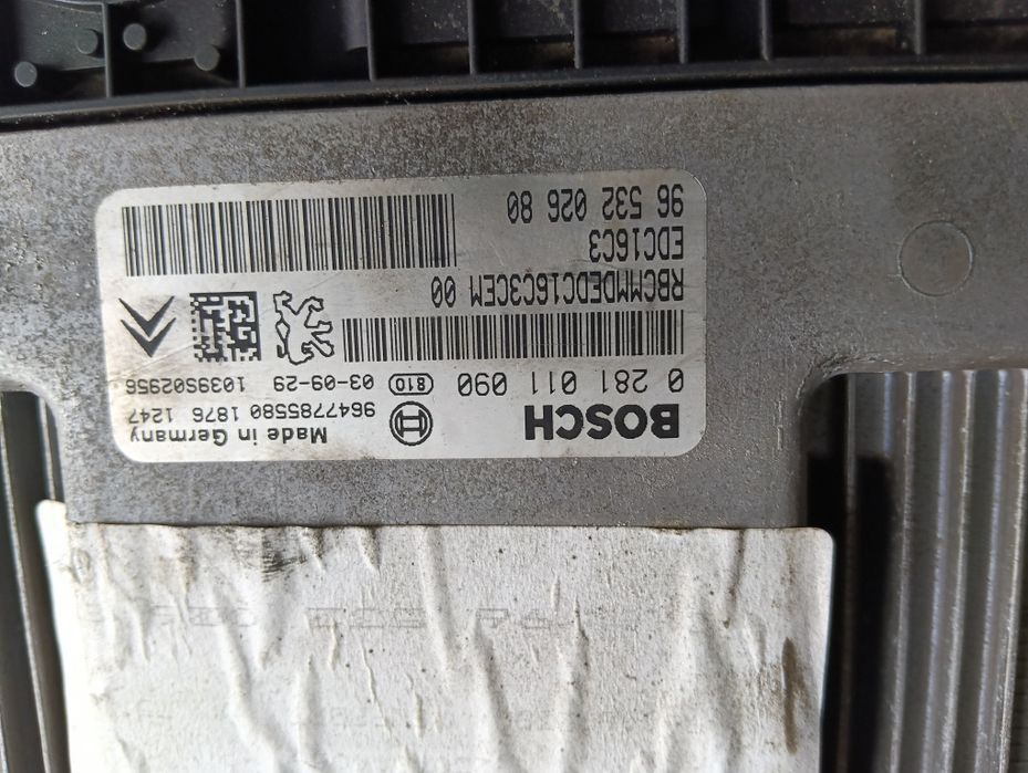 centralina ECU Bosch Peugeot PSA 1.4 hdi