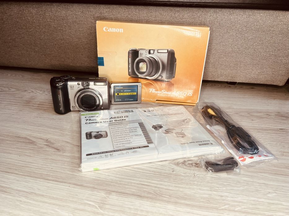 Цифровой фотоаппарат canon powershot a650Is