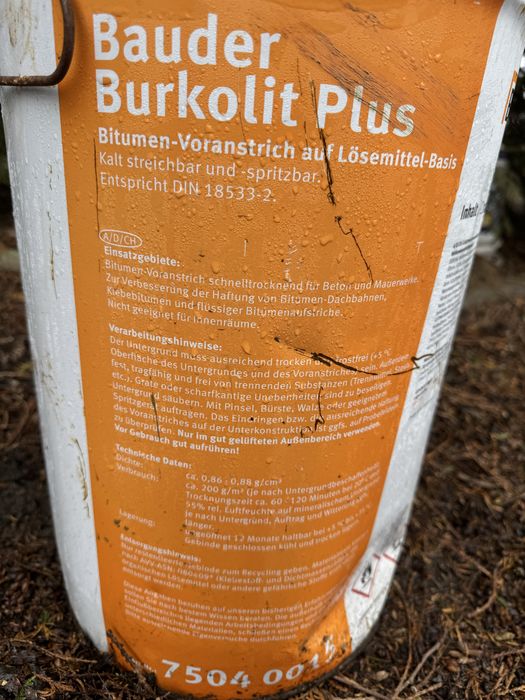 Grunt bitumiczny Bauder do papy BURKOLIT PLUS 30l