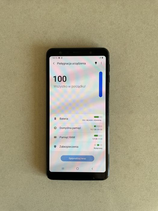 Samsung Galaxy A7 (2018) | 64 GB | Granatowy (navy)