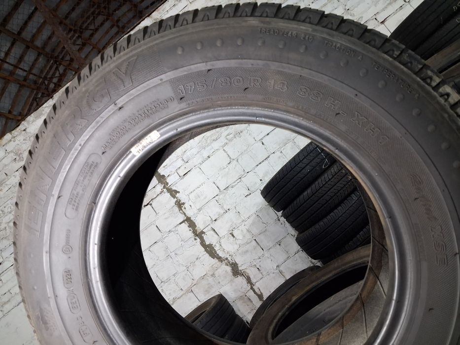 175/80 14 Michelin Energy Saver шини б/у літо Комплект