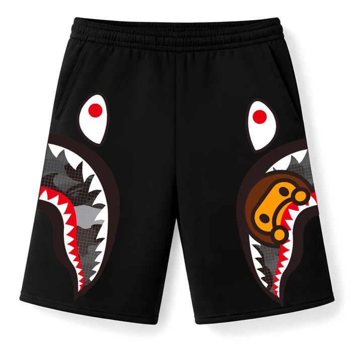 ‼️РОЗПРОДАЖ‼️ Шорти Оверсайз Ape Bape, бейп