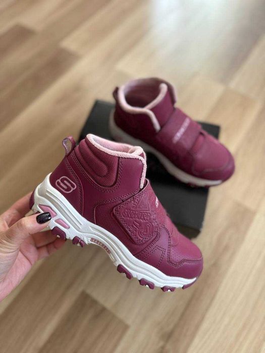 Черевики Skechers 32 розмір утеплені для дівчинки
