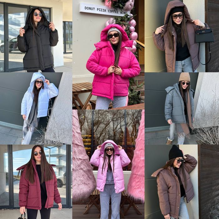 Жіноча куртка / Базовий не продуваємий дутік