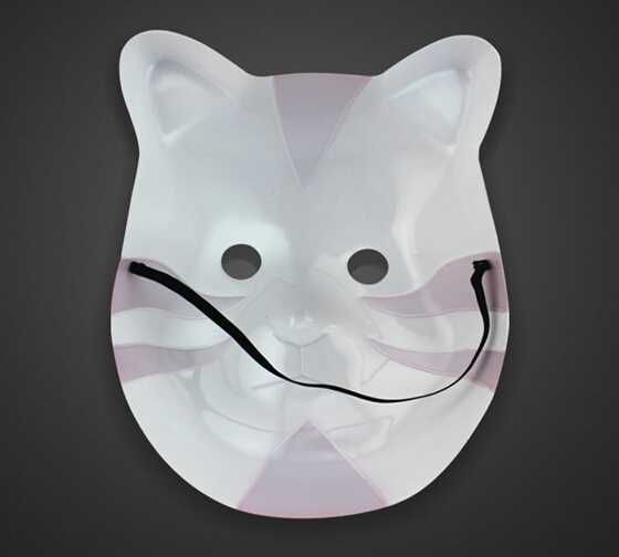 Maska Anbu biało-czarna Naruto przebranie anime manga