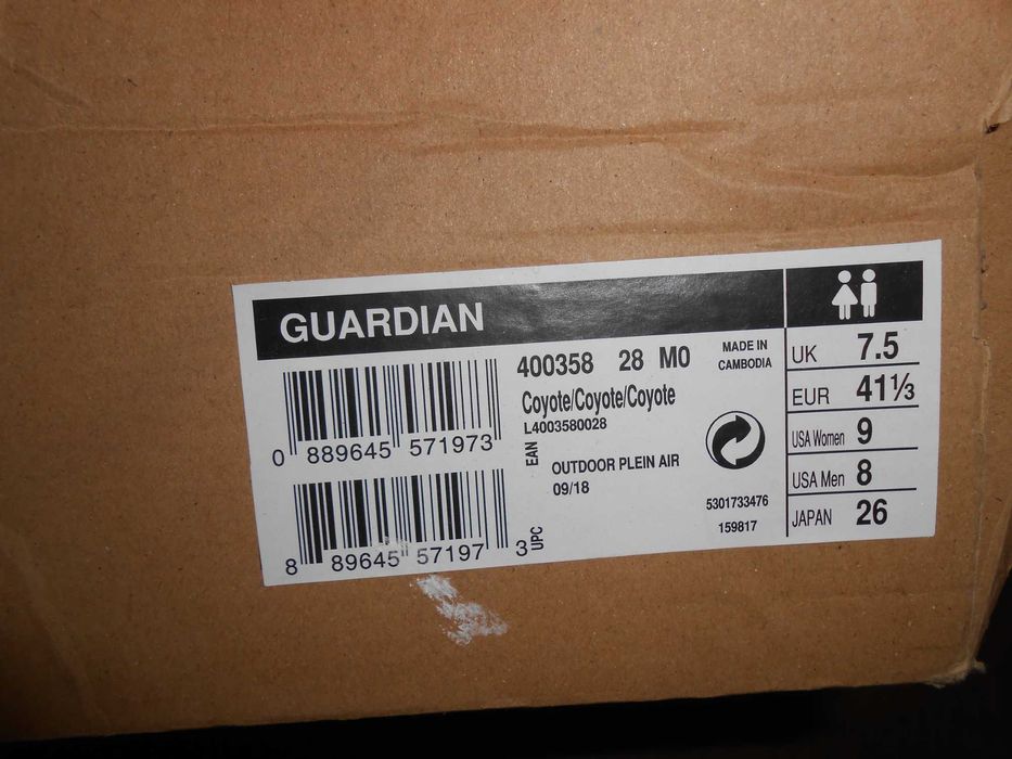 Тактичні черевики/берці SALOMON GUARDIAN