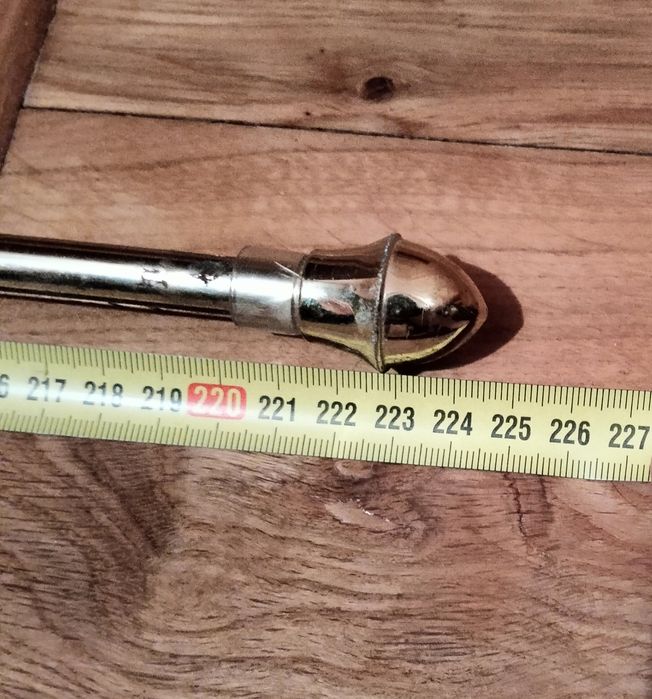 Zazdrostka / Karnisz / Pręt regulowany Złoty 120-225cm