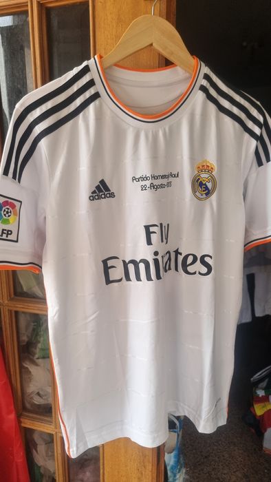 Camisola de  despedida  do mitico  raul González