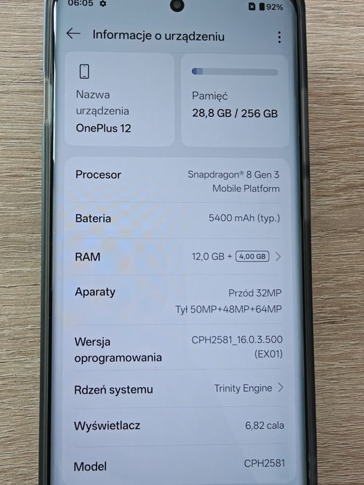OnePlus 12 12/256GB Global