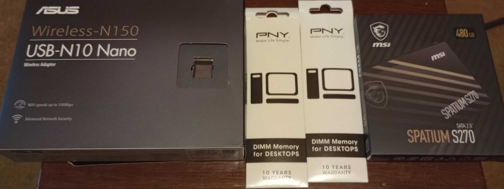 SUPER Komputer do gier HP i3 4x3,6GHz 480GB SSD 16GB RAM 1050Ti 4GB