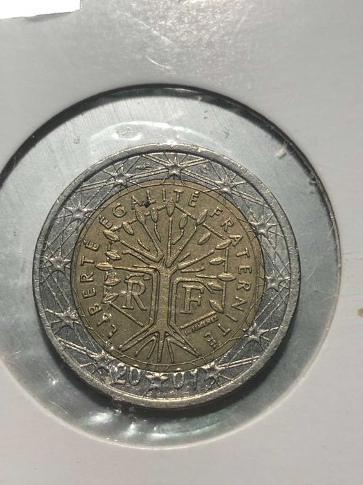 2 euro francja rarytas