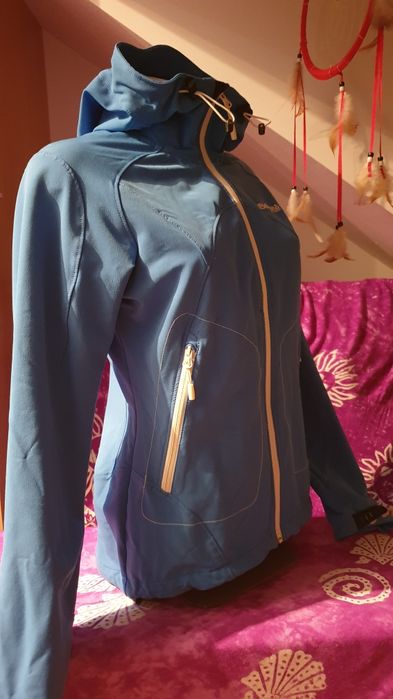 Bergans kurtka deszczoszczelna/wiatroszczelna damska S/M niebieska