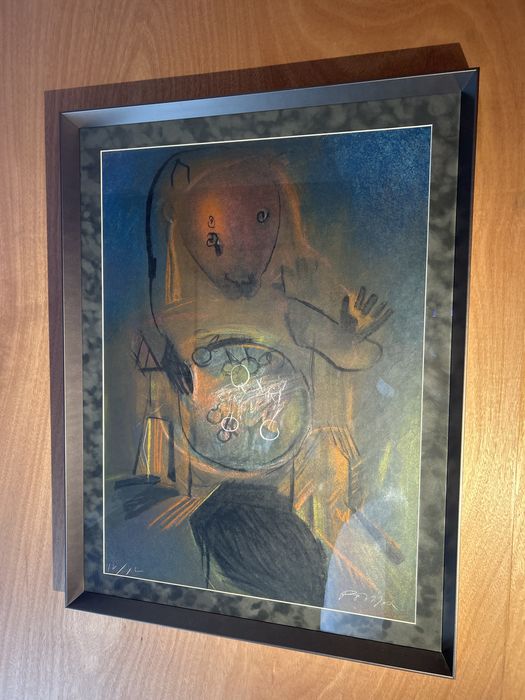 Serigrafia Júlio Pomar: “O Castor”