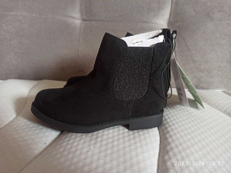 Botki dziewczęce przejściowe H&M 25 (16 cm) Nowe