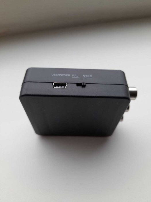 Конвертер HDMI to AV RCA тюльпан переходник, адаптер, 1080р с питанием