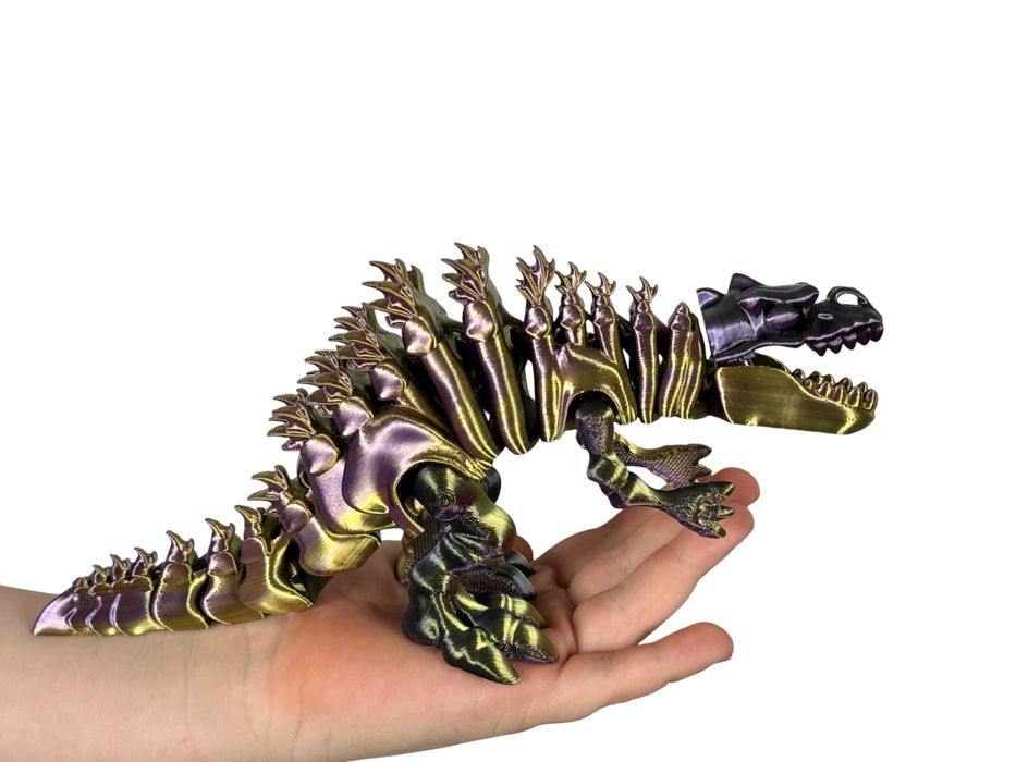 Godzilla 3D – szkielet tytana, ruchoma figurka 3D z otwieraną paszczą