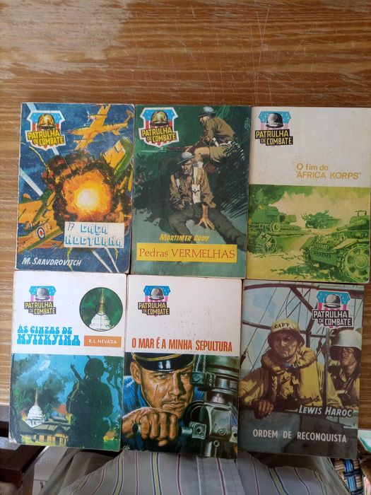 Livros de Guerra da Europa-América e da Agência Portuguesa de Revistas