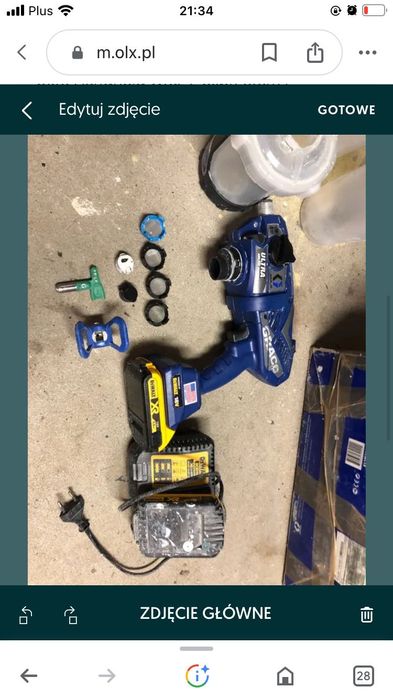 Pistolet malarski Graco