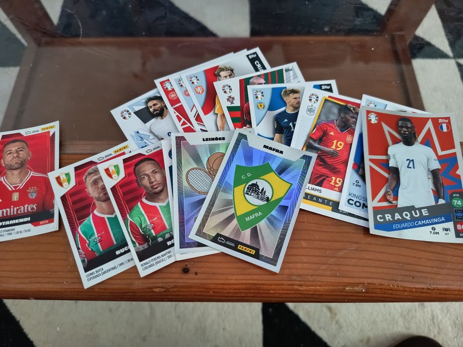 Cromos de Futebol Variados