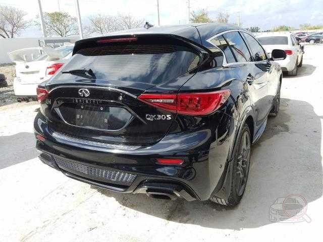 РАЗБОРКА INFINITI QX30 17 usa запчасти детали авторазборка ШРОТ финик фара капот дверь крыло бампер зеркало коробка четверть ланжерон двигатель фонарь