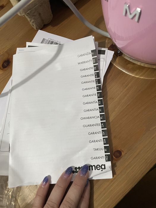 Espremedor Citrinos Smeg Rosa