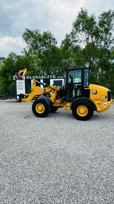 Caterpillar 906M Łyżka/Widły/Sprowadzona/Full Serwis  Cat Volvo Liebherr Terex