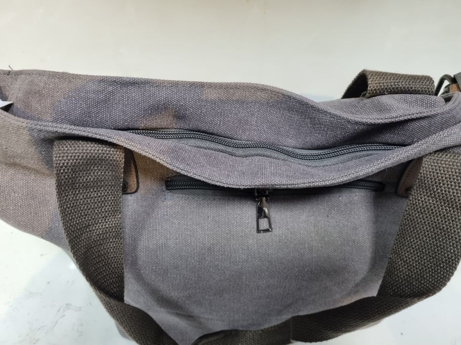 Torebka damska szara shopper