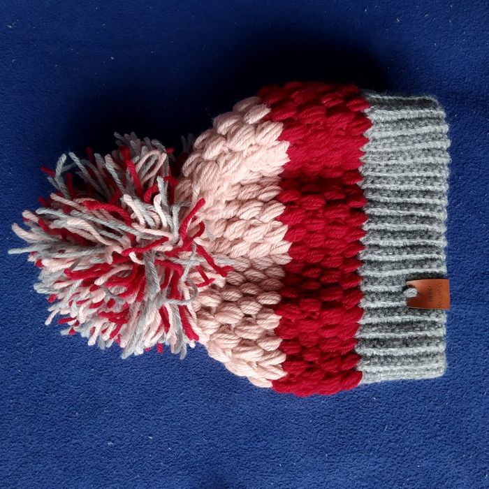 Czapka zimowa BĄBEL L 100% wełna / różne kolory