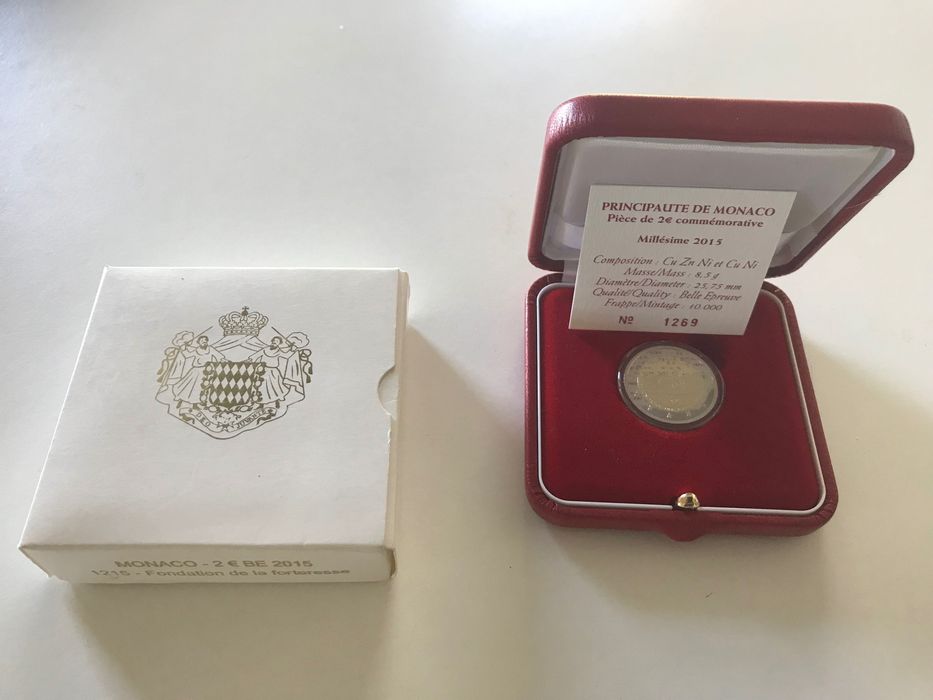 Moeda 2 € Mônaco 2015
