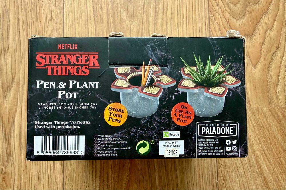 Vaso Decorativo / Porta-canetas Demogorgon - Stranger Things (Paladone) - Novo