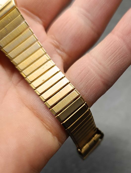 Śliczny zegarek męski damski unisex Citizen bransoleta Tank vintage