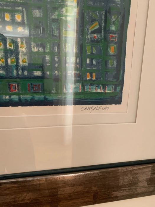 Serigrafia de cargaleiro