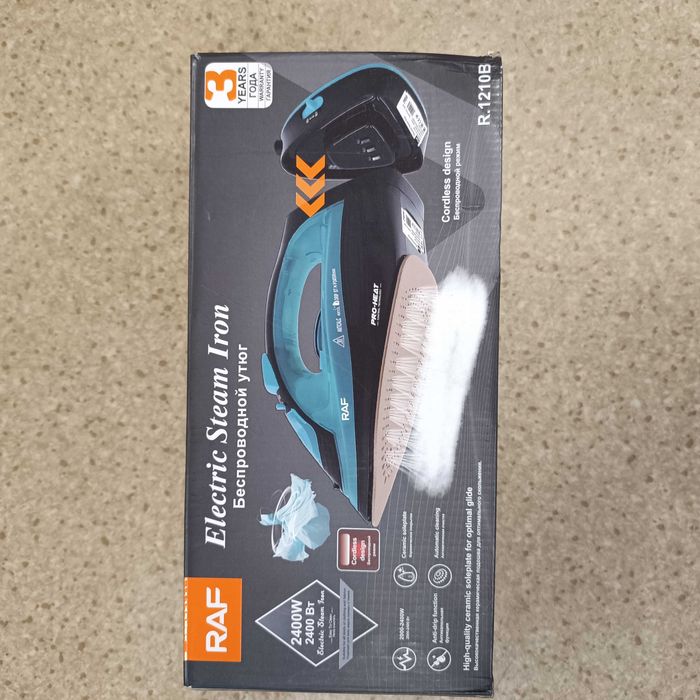 9524 Żelazko Parowe 2400W Bezprzewodowe Ceramiczne 2w1