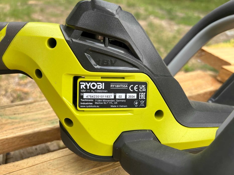 Nożyce do żywopłotu Ryobi RY18HT55A