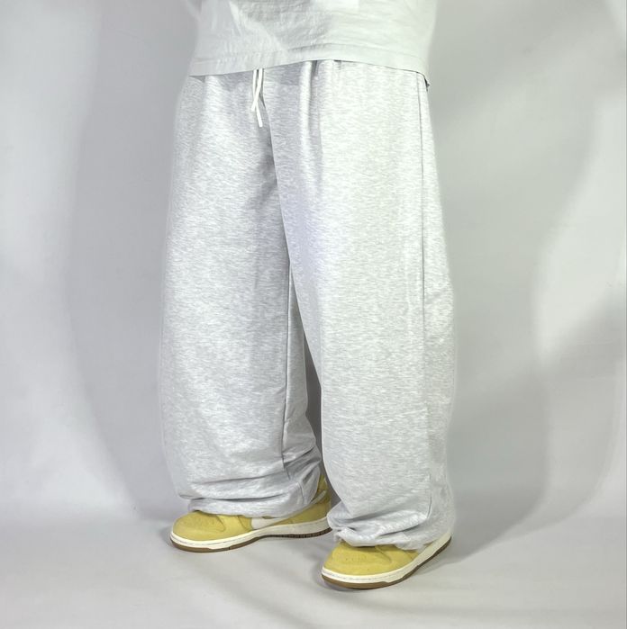 Широкі сірі спортивки sweatpants opium baggy howar спортивки на утяжка