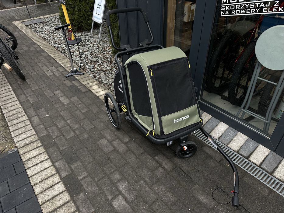 Hamax Pluto Medium przyczepka rowerowa dla psa