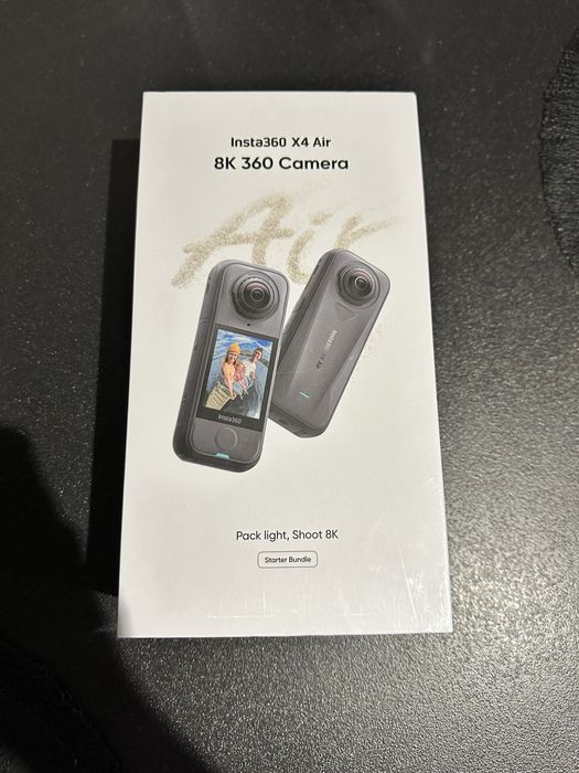 Insta 360 X4 Air 8K 360 camera w folii