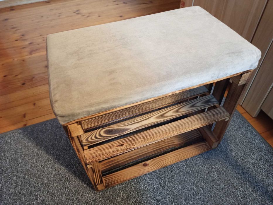 Pufa siedzisko skrzynia
