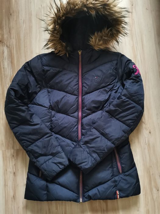 Tommy Hilfiger Kurtka puchowa r 176 S M granatowa