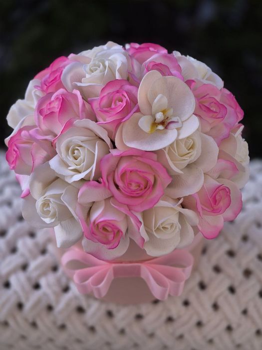 Мильні квіти#мильні троянди#8 березня#подарунок#букет#серце