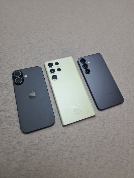 Samsung S25, S23 Ultra, IPhone 17