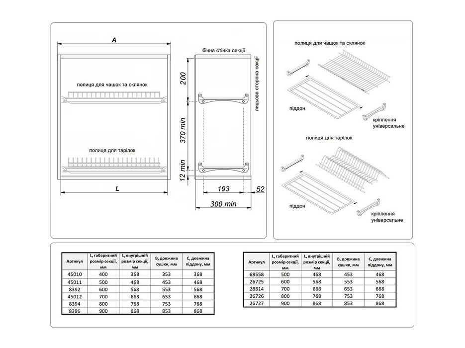 Сушка для посуду