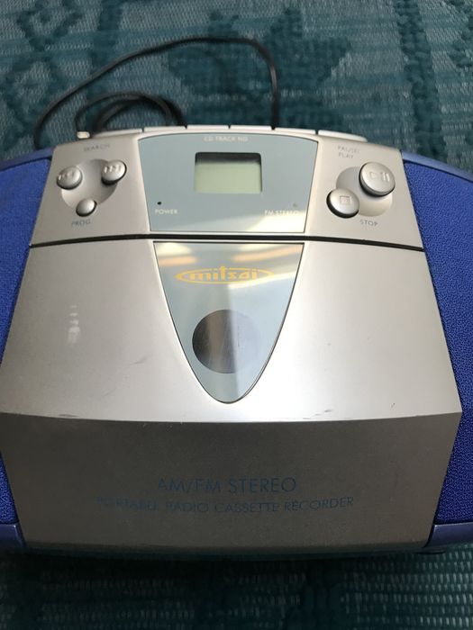 Rádio CD Mitsai Azul