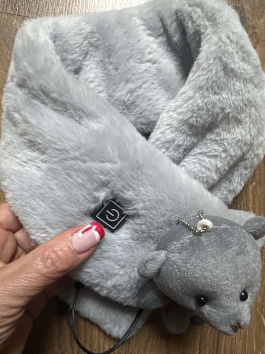 Ogrzewany szalik na powerbank, nowy