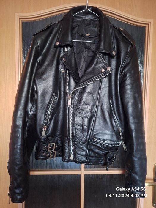 Kurtka skórzana (prawdziwa skóra)