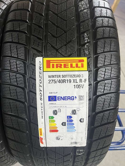 275/40/19+245/45/19 R19 Pirelli Sottozero 3 RSC 4шт нові зима