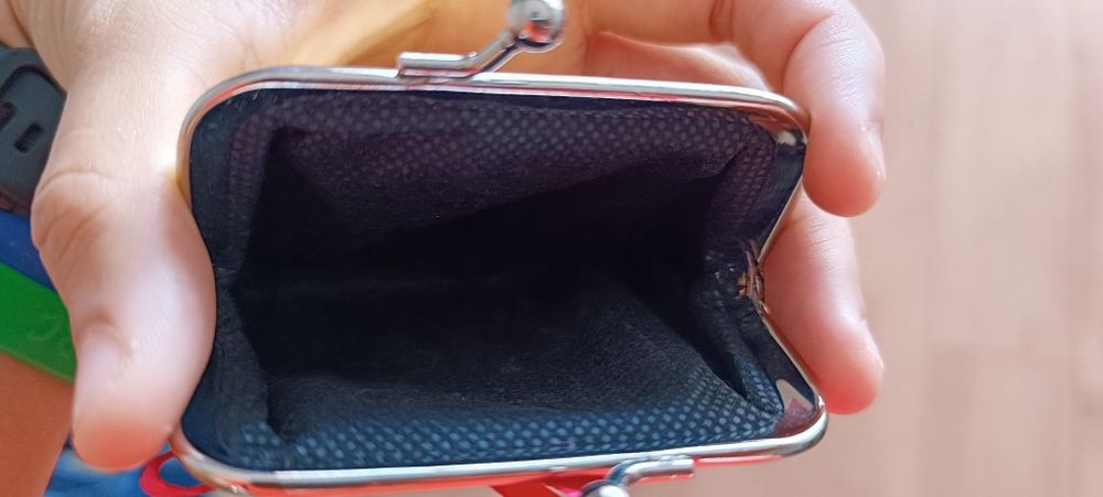 Bolsa porta moedas - completamente nova