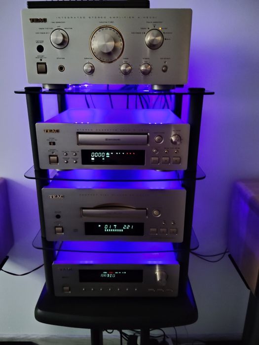Zestaw Teac serii 500 pilot kolumny Teac szafka Unikat