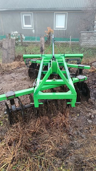 Дискова борона навісна 2 секції 1.8 м з катком (8 дисків)